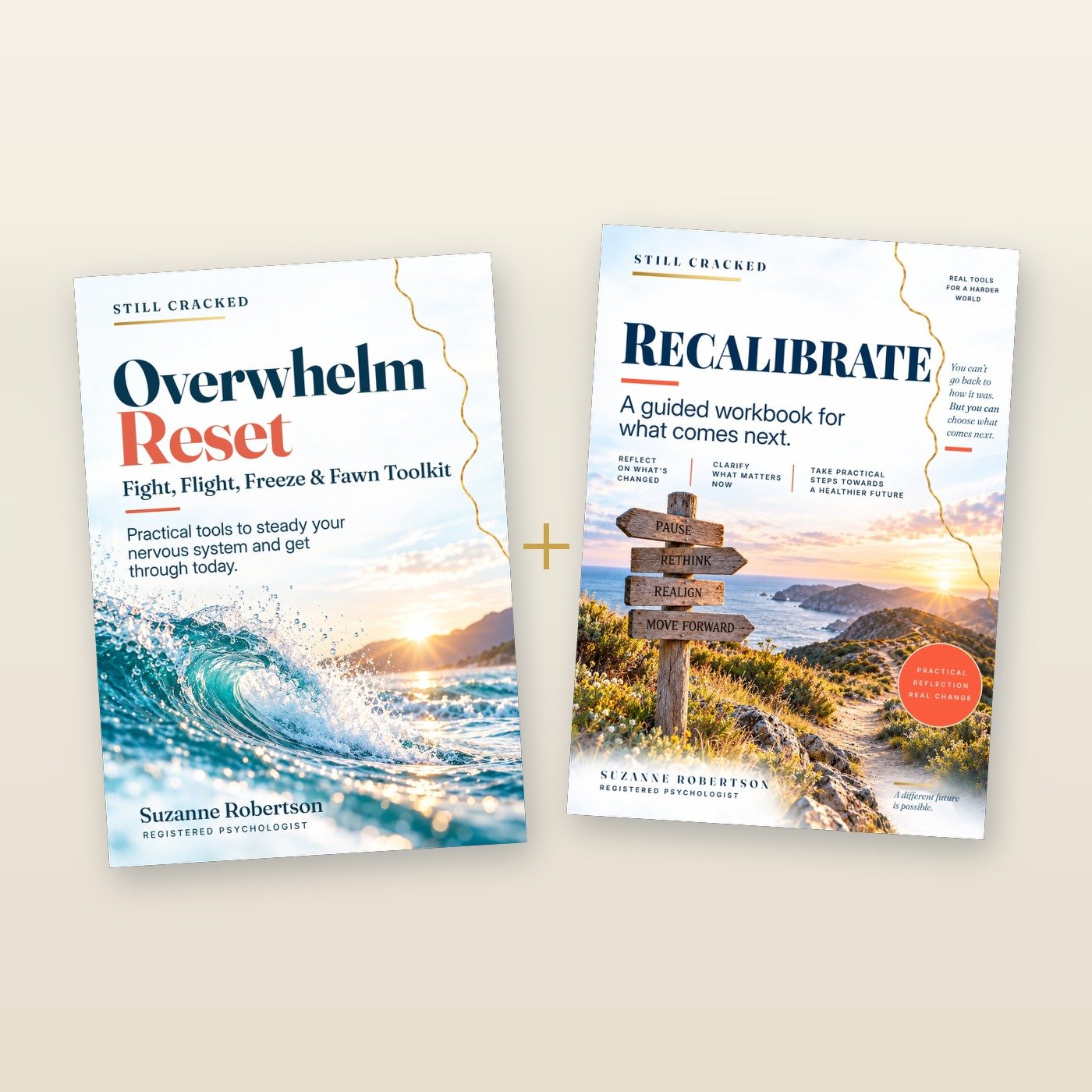 Overwhelm Reset and RECALIBRATE shown together